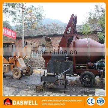 High Efficient Small Portable Concrete Transit Mixer Price