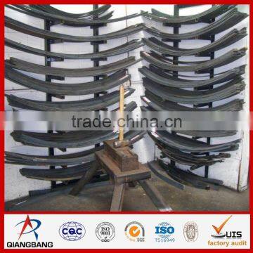 Suspension System parabolic leaf spring for trailer truck