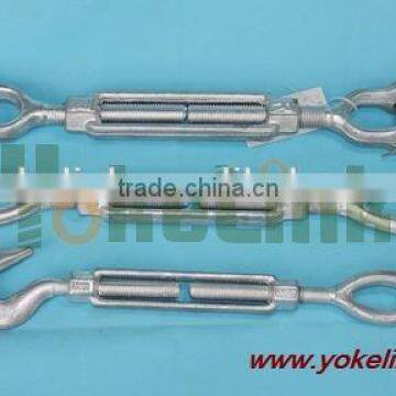 Hot Dip Galvanized Drop Forged Turnbuckles Hook & Eye photo-3