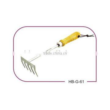 gardening tools manual farming cultivator mini tractor garden grabber