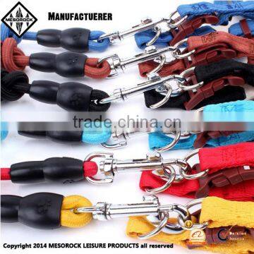 Good Quality Wholesale Comfortable Adjustable Nylon Dog Leash Dog Collar photo-2
