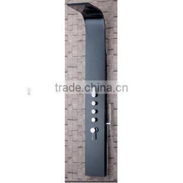 Thermostatic Rain Top Shower Stainless Steel Wall Shower Panel Set with Signle Hand Shower