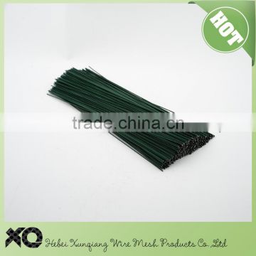 painted dark green florist wire