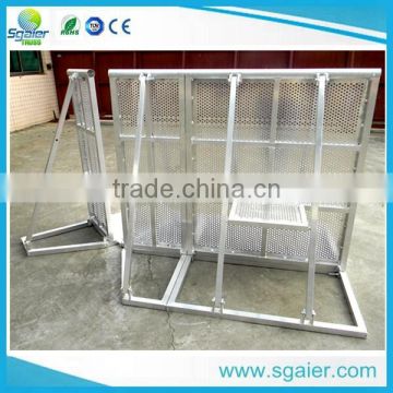 sgaier truss manufacturer of aluminum concert crowd control barrier