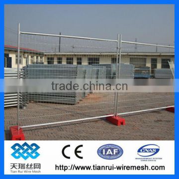 Removable galvanized temporary fence (factory)