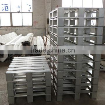 Double Faced Style and 4-way Entry type 4-way Aluminum Pallet