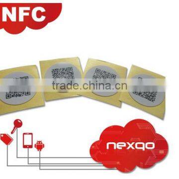 Custom Logo Printed MIFARE Ultralight C NFC Sticker