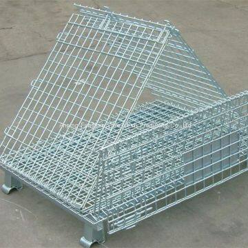 Folding Hot-dip Galvanized Wire Mesh Container