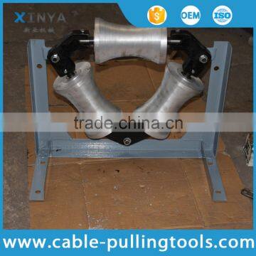 Annular Cable Pulley Cable Roller Trench Roller With Aluminum Wheel