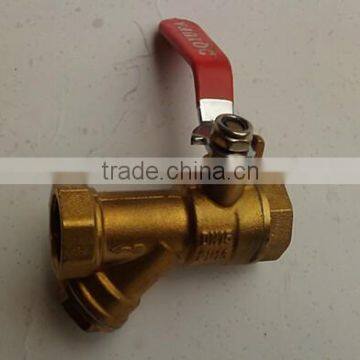 Forging copper craft filter ball valve