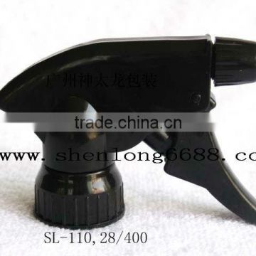 black plastic trigger sprayer 28/400