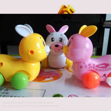 HS Group Ha'S HaS Toys Wind up Toys Cartoon Animal Dolphin Rabbit for Kids photo-2