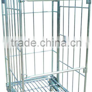 Wire Container Type and Heavy Duty Scale Evergreat collapsible rolling metal storage cage