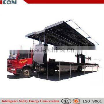 mobile stage advertising led display truck for show