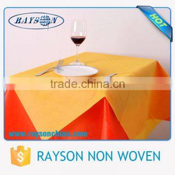Wholesale Various Color Cheap Fancy Elegant Nonwoven Fabric to Make Tablecloths photo-2