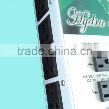 Hydroponic Lighting System Controller Hydra 8 24 Hour Timer Switch / 24 Hours Mechanical Timer / 24hrs Grounded Grow Light Timer photo-3