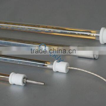 Gold- Coated Quartz Halogen Infrared Heating Single Tube for Printing Inks With CE Certificate,20000 Hours photo-2