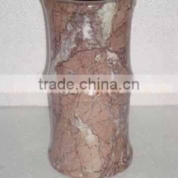 BEAUTIFUL MARINA PINK MARBLE FLOWER VASES photo-2