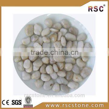 Natural white pebble stone cheap price for wholesale