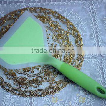 Silicone Nylon Pancake Pizza Egg Spatula Turner Wide no Hurt to Pan photo-4
