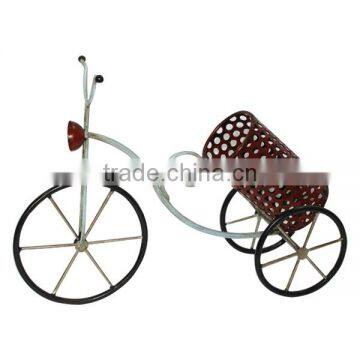 Metal Iron Bicycle Wine Rack Decorative Wine Rack Wine Bottle Holder Wholesale