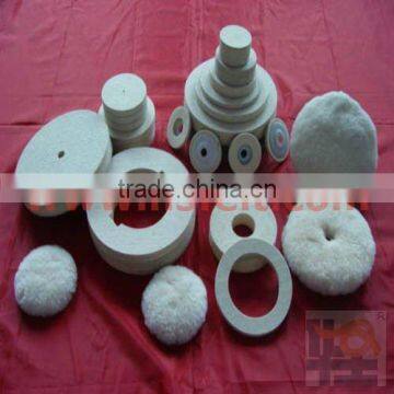 Wool Felt Polishing Pad Used for Polishing Marble,metal,glass,diamond photo-2