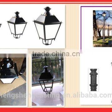 China Supplies Antique Cast Iron Lighting Pole / Decorative Light Pole / Lighting Pole Price photo-2
