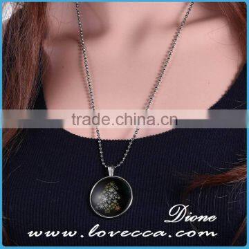 Popular Christmas Gifts Luminous Necklace Christmas Tree Pendant Necklace for Girl photo-3