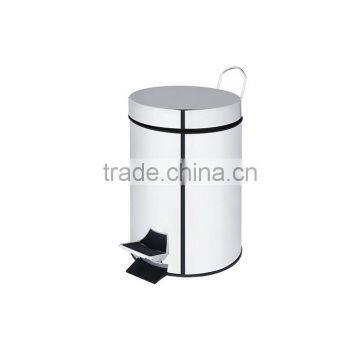 12L PP Best Big Mirror-polished Surface Trash Bin photo-2