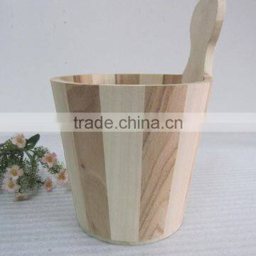 Custom Wooden Barrel, High Quality Wooden Cask, Wooden Bucket With Handle photo-6