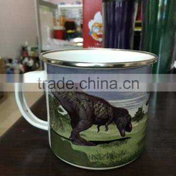 2017 Souvenir Gift Color Changing Enamel Mug With OEM photo-2