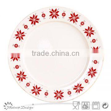 Ceramic Christmas Plate With Holiday Design photo-6