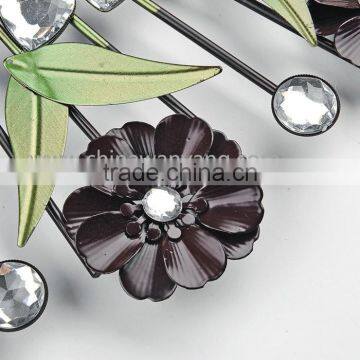 Manufacture Beautiful Heart-shaped Wrought Iron Wall Clock photo-5