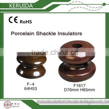 all types porcelain ceramic power line shackle insulators