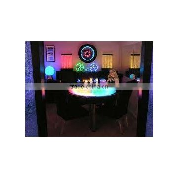 LED lit table