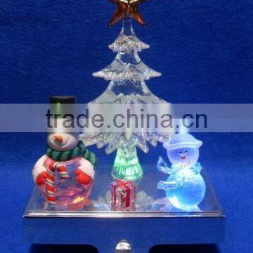 2015 Christmas Double Snowman Stocking Holder With Led photo-3