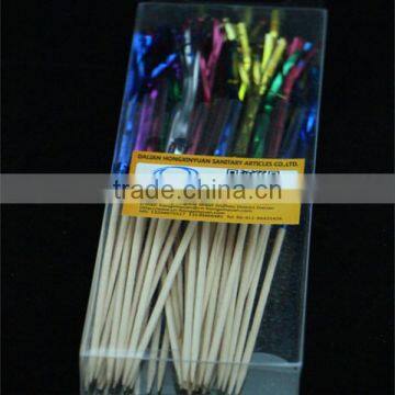 Wholesale Christmas Decorative Bulk Disposable Wooden Toothpicks