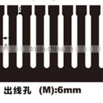 High Quality Insulation 40*30mm Gray Square PVC Wiring Duct photo-2