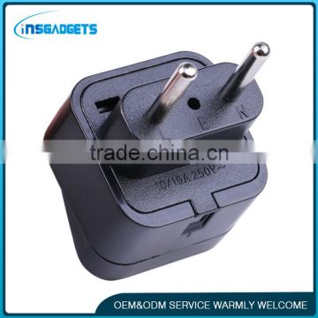 Universal AU UK EU AC to Euro plug adapter (WD-9C)