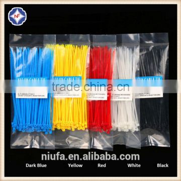 2017 HOT SELL China Supplier Colorful Nylon Cable Tie