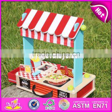 2017 New Design Wooden Kids Play Grill Preschool Pretend Wooden Kids Play Grill Funny Toys Wooden Kids Play Grill W10D127 photo-3