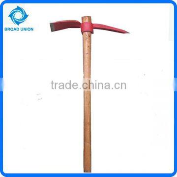 Steel Pickaxe Wooden Handle Steel Pickaxe