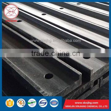 Shandong factory price wear resistant plastic uhmwpe chain guide rail