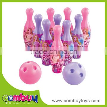 Children outdoor play set toy mini colorful indoor bowling games