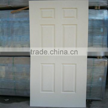 honeycomb primed molded white door