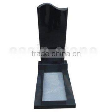 Black Granite Tombstone