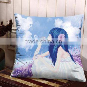 Character Cartoon Digital Printing Pillow /Kids Pillow Cases/Doll Pillow Cases