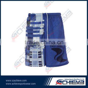 Custom sublimated print lacrosse short