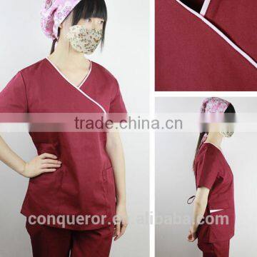 new design hospital custom doctor's uniform UFM1605