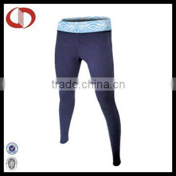 Super quality plain blank compression running leggings